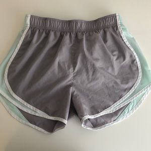 Nike grey and mint shorts size S